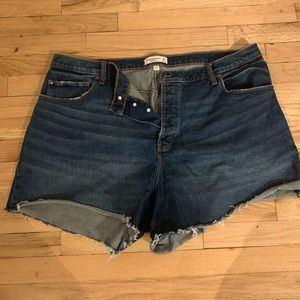 Abercrombie jean shorts